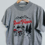Road Tripping Ladies Boxy Tee - Granite Heather
