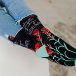 I'm a Delicate F*@king Wildflower Unisex Socks - The Montana Scene