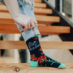 I'm a Delicate F*@king Wildflower Unisex Socks - The Montana Scene