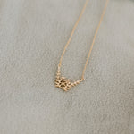 Wildlflower Necklace - Gold - The Montana Scene